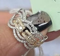 Diamond Pavé Floral Ring